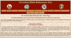 Desktop Screenshot of christianbiblereference.org