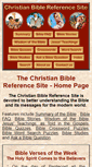 Mobile Screenshot of christianbiblereference.org